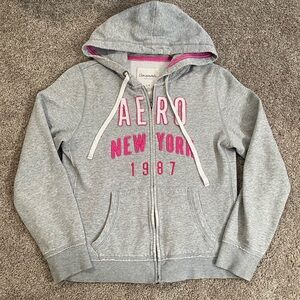 Y2K Aeropostale zip up sweater